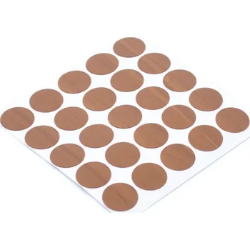 krytka na šroub Krytka konfirmátu samolepící tm.ořech