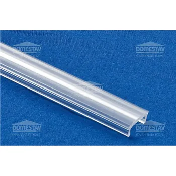LED osvětlení Kryt CLIP k SURFACE, GROOVE, CORNER, TRIO, čirý,2m