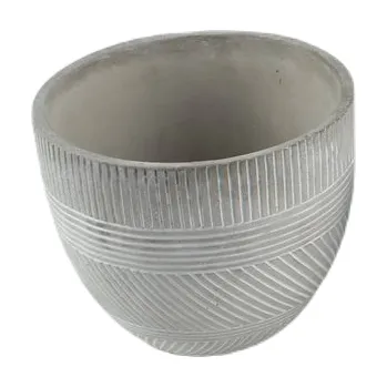 Obal na květináč Květináč beton dekor D 13,5 cm