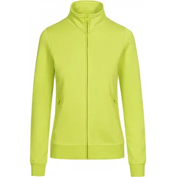 Dámská mikina EXCD by Promodoro Dámská pracovní mikina s dlouhým zipem a stojáčkem Barva: Zelená jablková, Velikost: XL CD5275