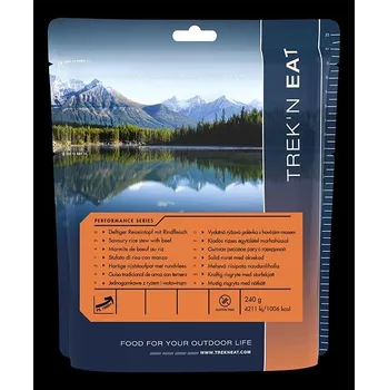 Trek'n eat Cestovatelský hovězí kotlík s rýží 1000+ kcal