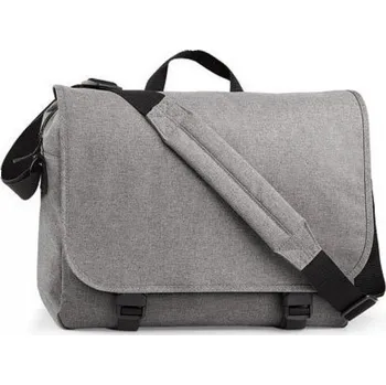 BagBase Melírová taška na laptop 15,6" s organizérem 11 l Barva: šedá melír, Velikost: 39 x 31 x 12 cm BG218