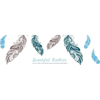 Samolepící dekorace Samolepky na zdi Peříčka