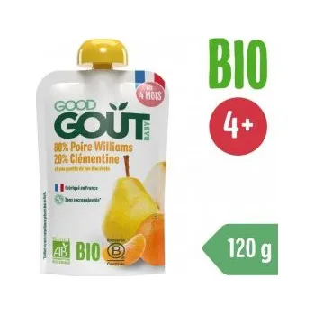 Good Gout BIO hruška s klementinkou - Kapsička 120 g