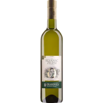 Víno Silvanac Zeleni kvalitetni PP Orahovica (Sylvánské zelené - víno bílé, suché)