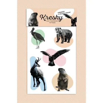 Balící papír Tetování Sliezsky dom fauna - Kresky 0000480