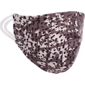 Čepice Ochranná maska s potiskem - šedá EU UNI