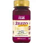 VitaHarmony Železo 20 mg s kys. listovou a vitaminem C 60 tbl. 60 tablet
