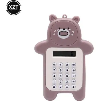 Kalkulačka Mini roztomilá kalkulačka - Šedá