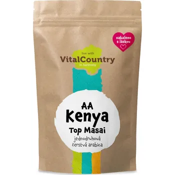 Káva Vital Country Kenya AA Top Masai 250g Mletá