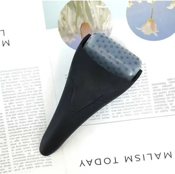 Masáž Masážní váleček na obličej - Černá