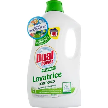 Prací gel DUAL POWER GREENLIFE LAVATRICE ekologický prací gel 2l