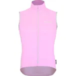 SWAM Dámská cyklistická vesta WINDPUFF DOTS, růžová Velikost: M
