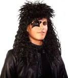 Černá paruka Rocker - Kiss