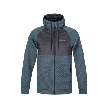 Pánská mikina Hannah QUIL II orion blue mel/anthracite M; Modrá mikina + DÁREK DLE VÝBĚRU!