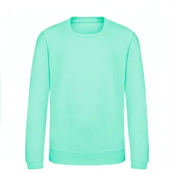 Chlapecká mikina Just Hoods Dětská mikina Awdis s dvojitým prošitím 80% bavlna Barva: zelená mátová, Velikost: 3-4 roky JH030K