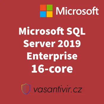 Operační systém Microsoft SQL Server 2019 Enterprise 16-core, nová sql19en16c