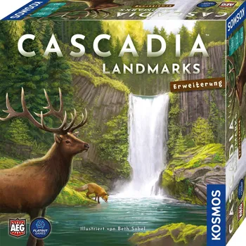 Desková hra KOSMOS Cascadia – Landmarks Erweiterung