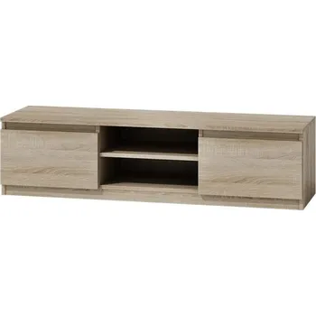 Televizní stolek Nábytek PEGAS s.r.o. TV komoda MALVÍNA 140, Dub sonoma