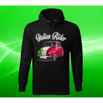 Pánská mikina mikina Italian Rider FIAT 500 M (mikina s kapucí )
