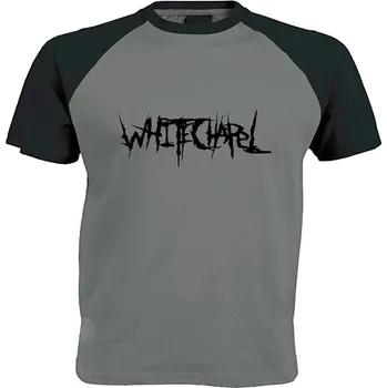 šedo černé triko Whitechapel