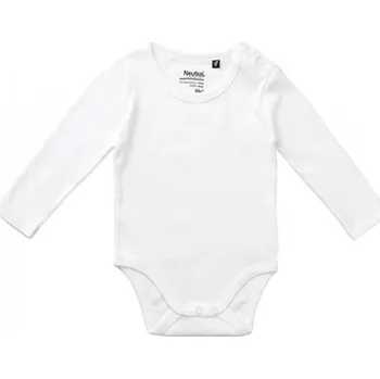 Dupačky Neutral Kojenecké dupačky z organické bavlny s dlouhými rukávy a nohavicemi Barva: Bílá, Velikost: 74 NE11130