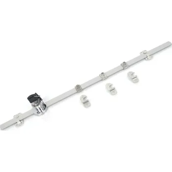 Nábytkové kování Nábytkový zámek centrální Z05, 500 mm, chrom