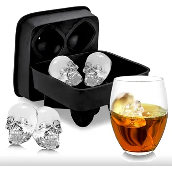 Tvořítko na led Forma na led, silikonová, LEBKA, 11 x 7,5 cm, 1 kus