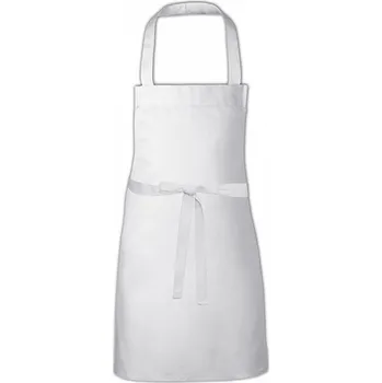 Kuchyňská zástěra Link Kitchen Wear Dětská bavlněná zástěra na grilování Barva: Bílá, Velikost: 60 x 50 cm X1009