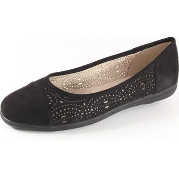 Dámské polobotky Dámské balerínky Jana DC 8-22169/20 černá 38