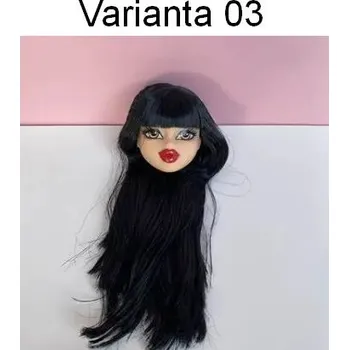 Náhradní hlava pro panenku Barbie - obličej s makeupem Varianta: varianta 3