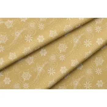 ubrus Bydlimekrasne.cz Ubrus vánoční Zlatá elegance 40x90 cm