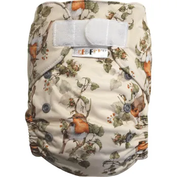 Plena Breberky BIO Bambusová kapsová plenka (M) - Pěnkava SZ