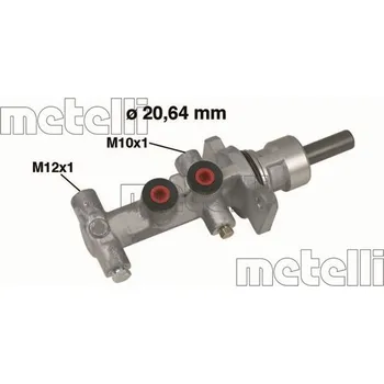 Brzdový válec Hlavní brzdový válec METELLI 05-0553