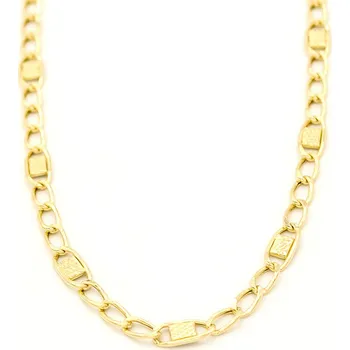 Řetízek Zlatý řetízek Figaro zdobený 4,50g