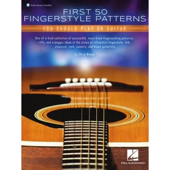 First 50 Fingerstyle Patterns You Should Play - 50 cvien pro kytaru 1487270