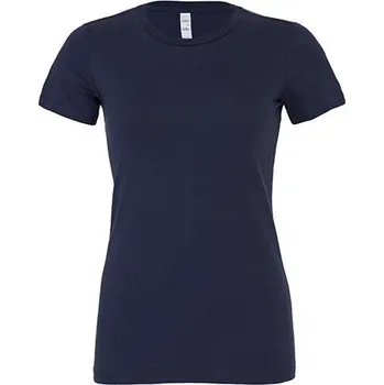Bella+Canvas Dámské lehké prodloužené tričko Bella Favorite Barva: modrá námořní, Velikost: XL BL6004