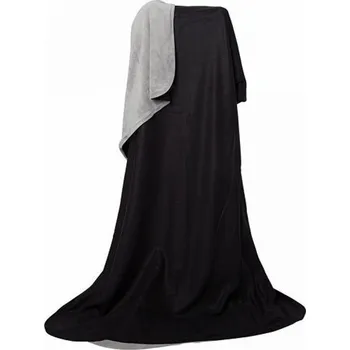 deka Printwear Deka z dvojího materiálu - mikroplyš a flís, 180 x 130 cm Barva: Černá, Velikost: 180 x 130 cm NT1530