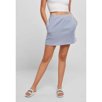 Dámská sukně Krátká mini sukně Urban Classics z organické French terry bavlny Barva: fialová světlá, Velikost: 3XL