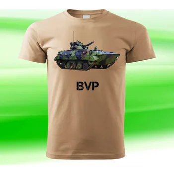 Chlapecké tričko vojenské tričko BVP 146 (tričko s vojenskou technikou)