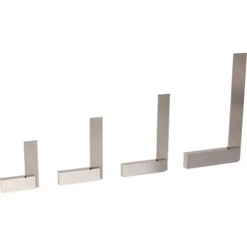 Úhloměr Sada příložných úhelníků 4 ks 150667