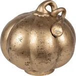 Clayre & Eef Dekorativní skleněná dýně 15 x 15 cm měď