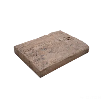 Příslušenství pro plot DITON Plotový systém QUICK WALL WOOD Velikost: 25 × 35 × 6, Varianta: Quick wall wood - sloupková stříška Dub tmavý, Povrch: natur, reliéfní