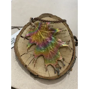 Náhrdelník 6. Přívěšek Oměděný list dubu - Nature in drop 0150415