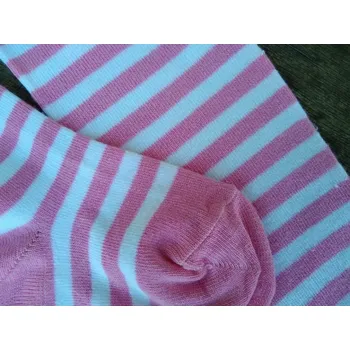 Trepon Kojenecké bambusové punčocháče Bopik Barva: bílo-růžová, Velikost: 80-86