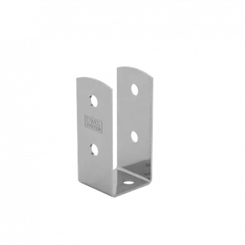 Tesařské kování DOMAX PSOL 45 Patka sloupku 45x45x100x2,0