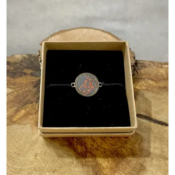 Náramek Náramek celoocelový rosegold větší - Betonbeads