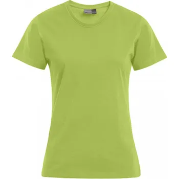 Dámské tričko Promodoro Dámské bavlněné tričko Premium T 180 g/m Barva: Limetková světlá, Velikost: L E3005