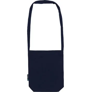 Keprová Fairtrade brašnička Neutral přes rameno z organické bavlny Barva: modrá námořní, Velikost: 33 x 38 cm NE90025