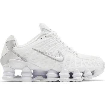 Pánské tenisky Nike Shox TL White Metallic Silver Max Orange Velikost: 44 AR3566-100